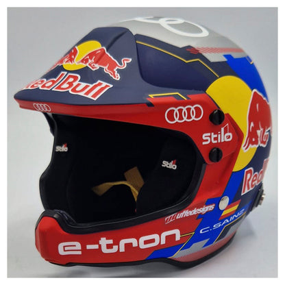 Stilo - Mini Helmet replica Carlos Sainz Sr. - Dakar 2024 winner (scala 1:2) - Ravasicorse