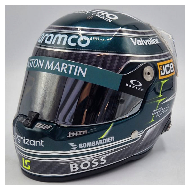 Stilo - Mini Helmet replica Lance Stroll - Aston Martin F1 (scala 1:2) - Ravasicorse