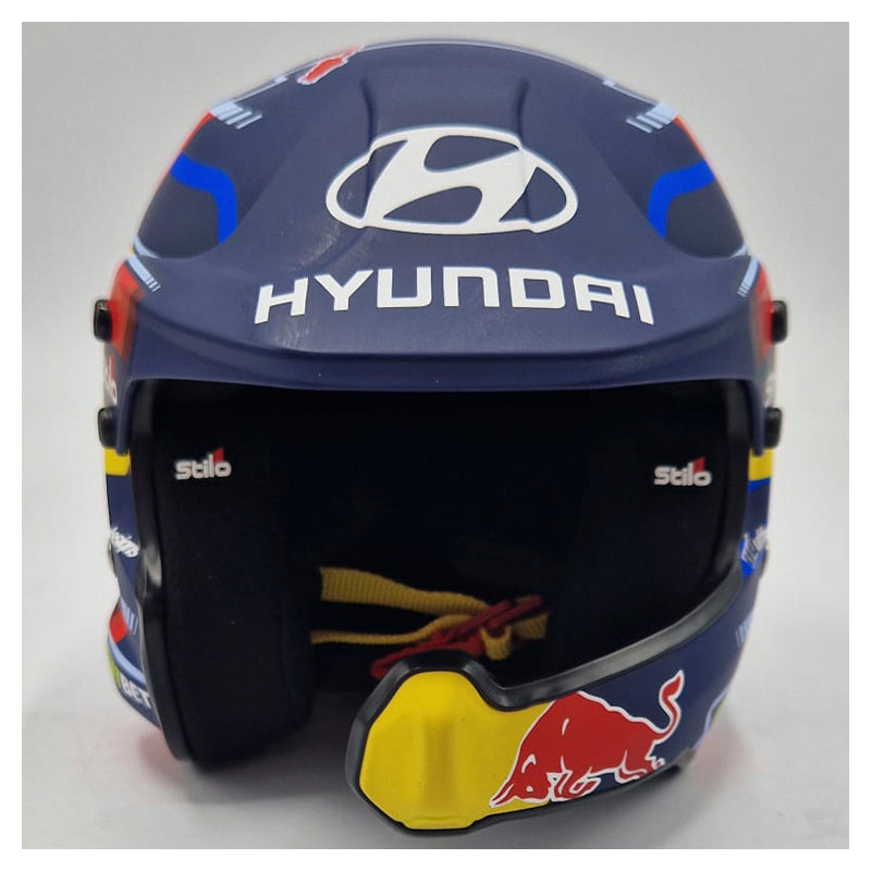 Stilo - Mini Helmet replica Ott Tanak - Hyundai Motorsport (scala 1:2) - Ravasicorse