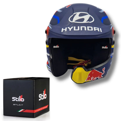 Stilo - Mini Helmet replica Ott Tanak - Hyundai Motorsport (scala 1:2) - Ravasicorse