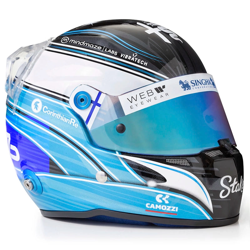 Stilo - Mini Helmet replica Valtteri Bottas 2023 - F1 (scala 1:2)