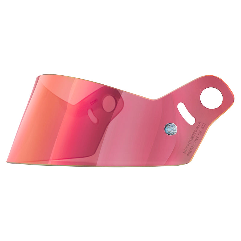 Stilo - Visiera corta iridium red dark per caschi Stilo Venti WRX - Ravasicorse