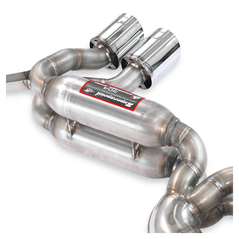 Supersprint - Tubo centrale + Finale Quad Sonic Ø80 DX+SX x BMW M3 (E46) 3.2i Coupé/Cabrio