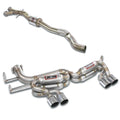 Supersprint - Tubo centrale + Finale Quad Sonic Ø80 DX+SX x BMW M3 (E46) 3.2i Coupé/Cabrio