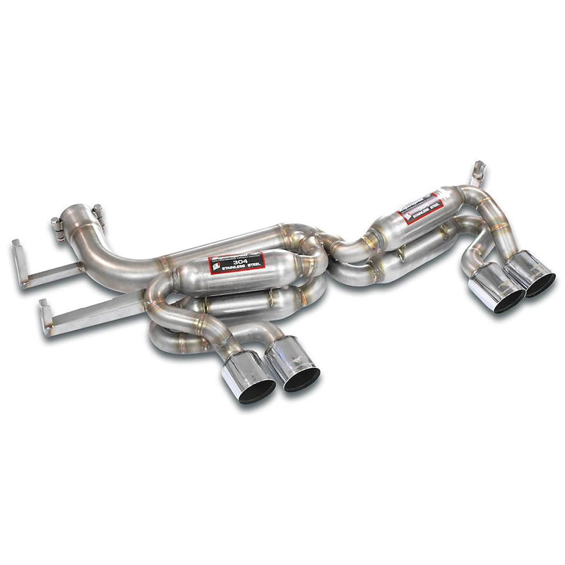 Supersprint - Tubo centrale + Finale Quad Sonic Ø80 DX+SX x BMW M3 (E46) 3.2i Coupé/Cabrio