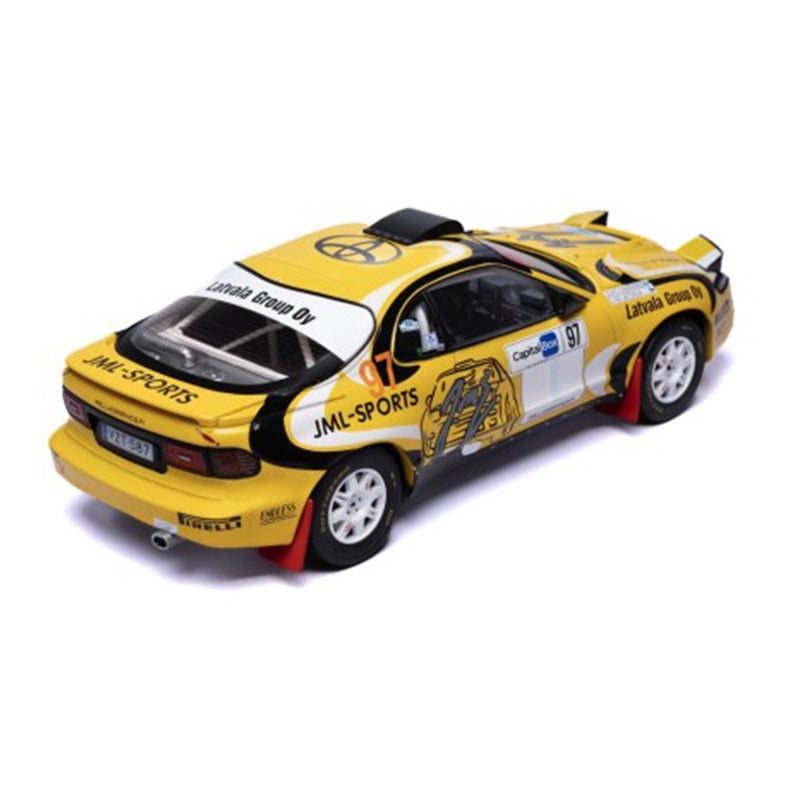 IXO Models - Toyota Celica GT4 Turbo ST185 #97 Rally Artic Lapland 2024 J. Matti Latvala - J. Hanninen (1:18)
