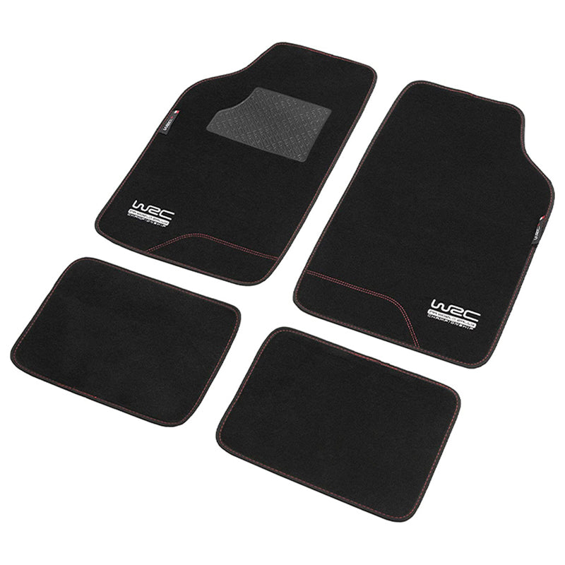 WRC - Set 4 tappetini universali in moquette (rally line) - Ravasicorse