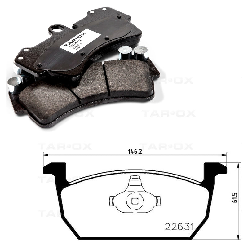 Tarox brake pads 9214.112
