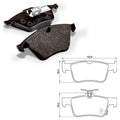 Tarox - Pastiglie freno Honda Civic Type-R FL5 243 kw - Rear - Ravasicorse