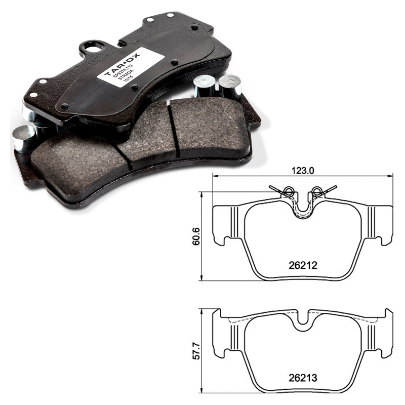 Tarox - Pastiglie freno BMW 1er (F40) M 135i xDrive - Rear - Ravasicorse
