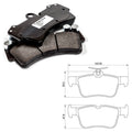 Tarox - Pastiglie freno Ford Focus Mk4 ST 2.3 EcoBoost - Rear (discs Ø302 mm) - Ravasicorse