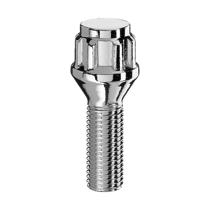 4 pz. - Bullone antifurto, sede conica 60°, 12x1.5x23 + chiave - Ravasicorse