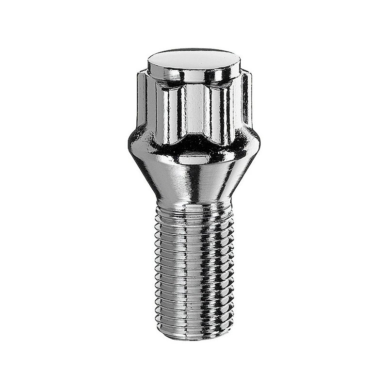 4 pz. - Bullone antifurto, sede conica 60°, 14x1.5x30 + chiave - Ravasicorse