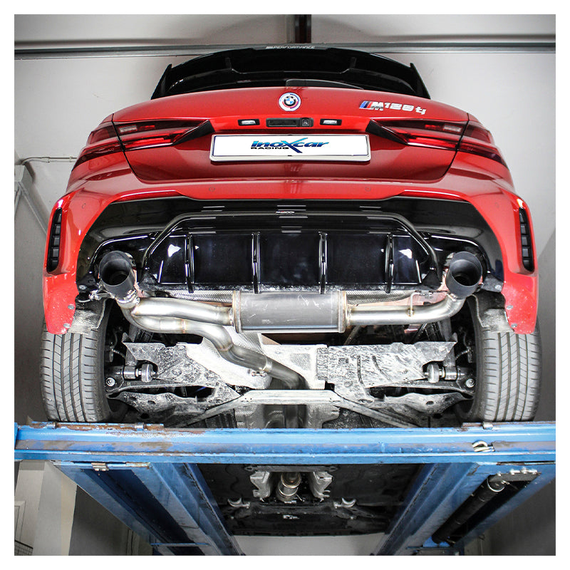 Inoxcar - Finale con silenziatore Ø100 mm DX+SX (Ceramic) + Valvola - Ravasicorse