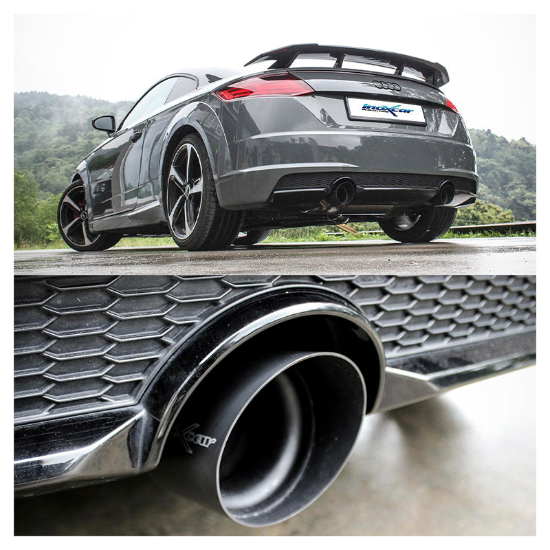 Inoxcar - Finale con silenziatore Ø100 mm DX+SX (Ceramic) + Valvole - Ravasicorse