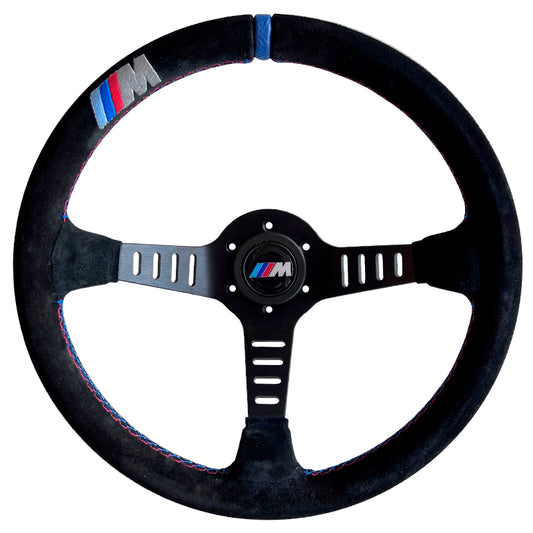 Volante personalizzato BMW Motorsport (suede leather)