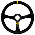 Volante personalizzato Abarth (logo inciso - suede leather) - Ravasicorse
