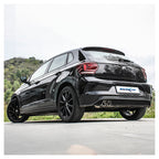 Inoxcar - Finale con silenziatore 2 x Ø80 mm (Angled) - Ravasicorse