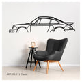 911 CLASSIC - Metal car silhouette - Ravasicorse
