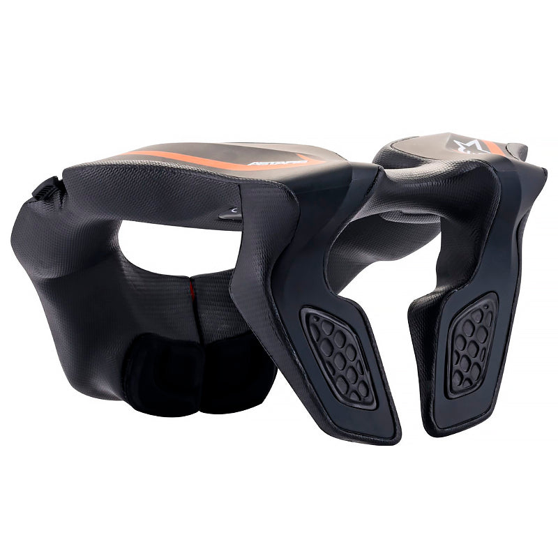 Alpinestars - Supporto per il collo da kart (bambino - Orange) - Ravasicorse