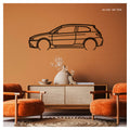 147 GTA - Metal car silhouette - Ravasicorse