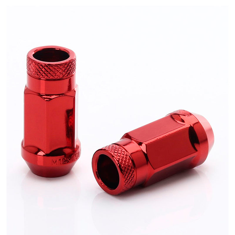 Japan Racing - Dado forgiato in acciaio JN1 12x1.5 (red) - Kit 20 dadi - Ravasicorse