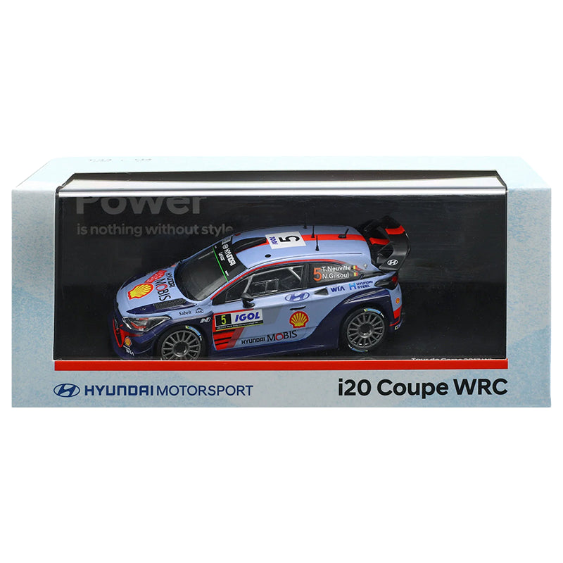 IXO Models - Hyundai i20 Coupe WRC #5 T. Neuville - N. Gilsoul Tour de Corse 2017 Winner (1:43)