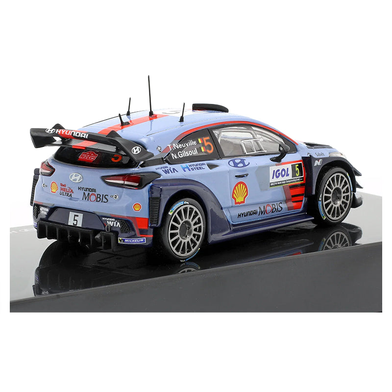 IXO Models - Hyundai i20 Coupe WRC #5 T. Neuville - N. Gilsoul Tour de Corse 2017 Winner (1:43)