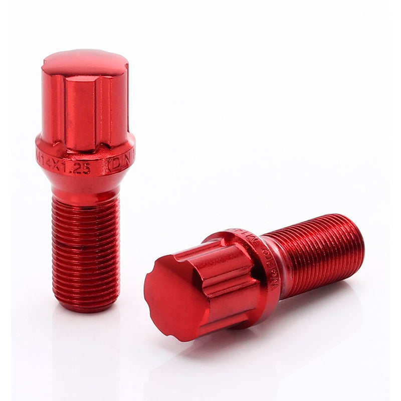 Japan Racing - Viti JB1 12x1.5 (red) - Kit 20 viti - Ravasicorse