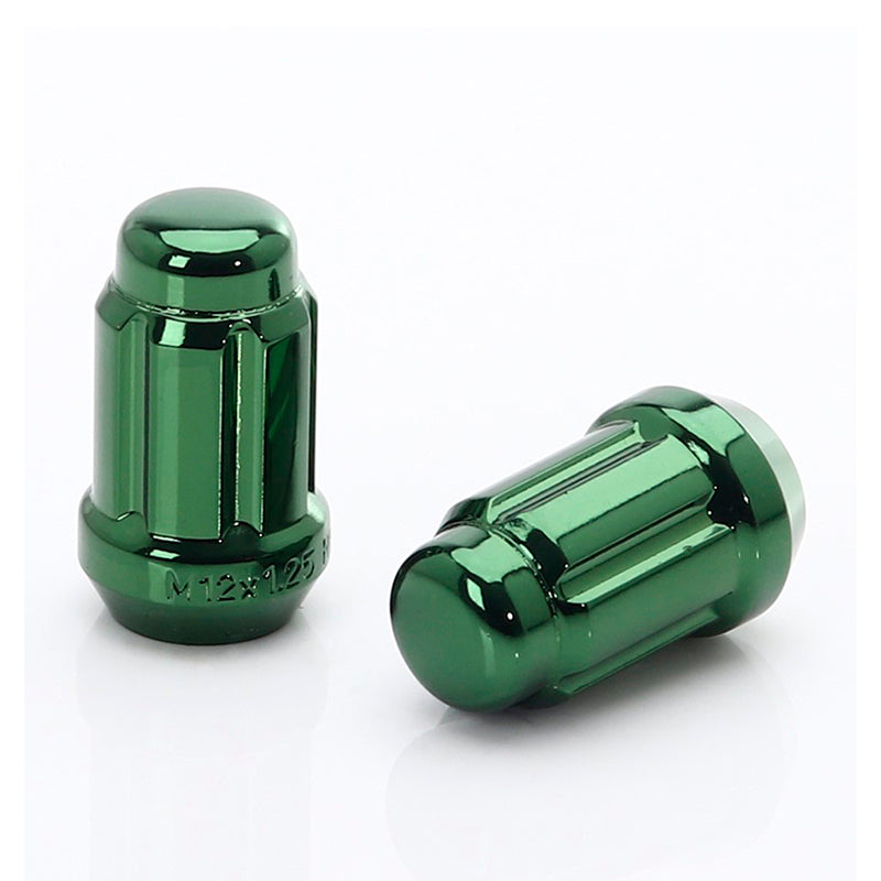 Japan Racing - Dado forgiato in acciaio JN2 12x1.25 (green) - Kit 20 dadi - Ravasicorse