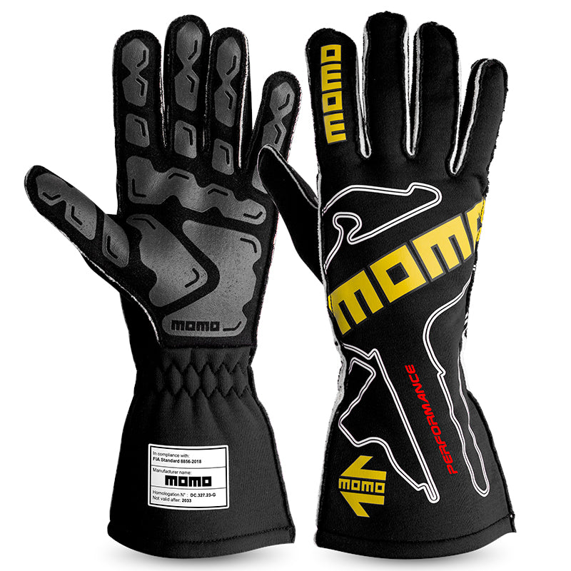 MOMO - Guanti Performance (black) - Ravasicorse