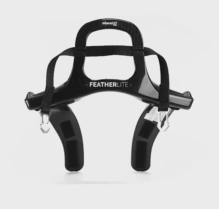 Stand 21 - Hans FHR System Featherlite 20° / 30° (carbon black)