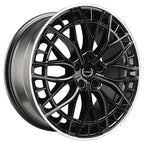 TecnoMagnesio - Cerchio TMG01 (glossy black diamond lip)