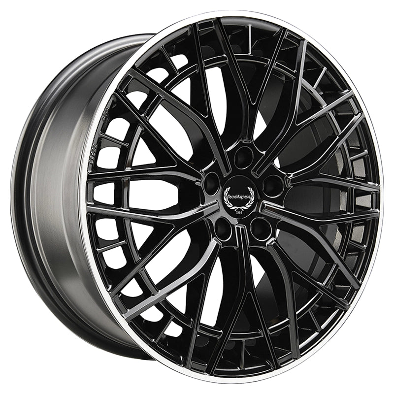 TecnoMagnesio - Cerchio TMG01 (glossy black diamond lip)