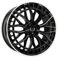 TecnoMagnesio - Cerchio TMG01 (glossy black diamond lip)