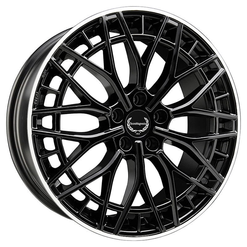 TecnoMagnesio - Cerchio TMG01 (glossy black diamond lip)