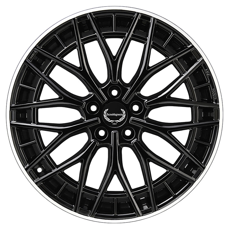 TecnoMagnesio - Cerchio TMG01 (glossy black diamond lip)