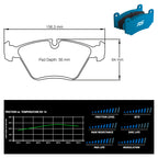 Pagid - Pastiglie freno BMW M5 [E34] (1295) - Front - Ravasicorse