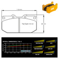 Pagid - Pastiglie freno Nissan 300ZX (1406) - Front - Ravasicorse