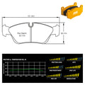 Pagid - Pastiglie freno BMW 320i - 325i [E46] (2180) - Front - Ravasicorse