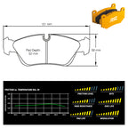 Pagid - Pastiglie freno BMW 320i - 325i [E46] (2180) - Front - Ravasicorse