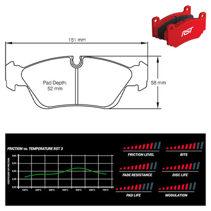 Pagid - Pastiglie freno BMW Z4 (2180) - Front