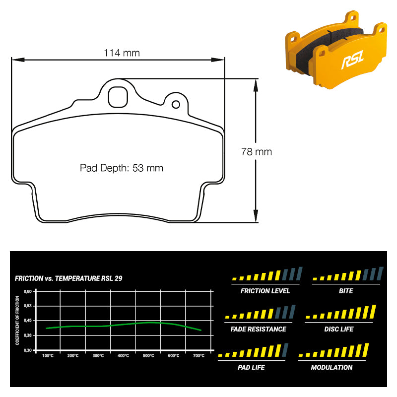 Pagid - Pastiglie freno Porsche Boxster [986] (2407) - Front