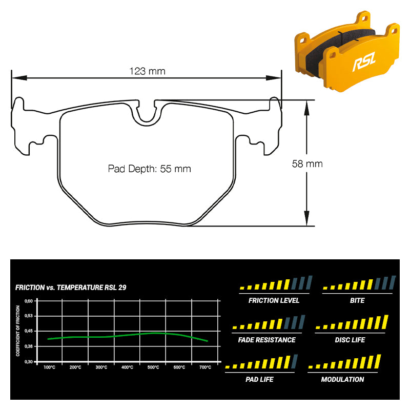 Pagid - Pastiglie freno BMW Z8 4.9 (2685) - Rear