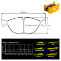 Pagid - Pastiglie freno Audi RS4 B5 2.7 Bi-T (2830) - Front - Ravasicorse