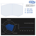 CL Brakes - Kit 4 pz. pastiglie freno (4100T23.5) - Ravasicorse