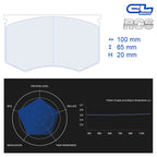 CL Brakes - Kit 4 pz. pastiglie freno (4101T20) - Ravasicorse