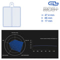 CL Brakes - Kit 4 pz. pastiglie freno (4150) - Ravasicorse