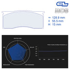 CL Brakes - Kit 4 pz. pastiglie freno (4197T15) - Ravasicorse