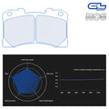 CL Brakes - Pastiglie Freno Toyota Yaris GR / Rally Cup (4216) - Front - Ravasicorse